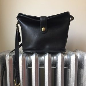 Black Leather Coach Purse